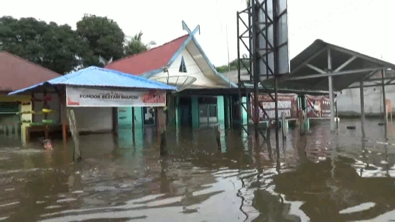 85 Titik Lokasi TPS Terendam Banjir, KPU Batanghari Akan Geser Lokasi Pemilihan