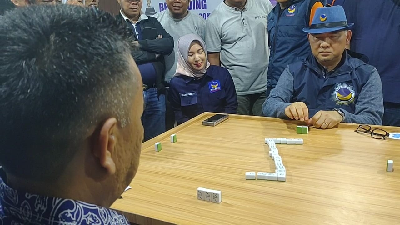 Fasha Buka Turnamen Domino Riza Delviarista 