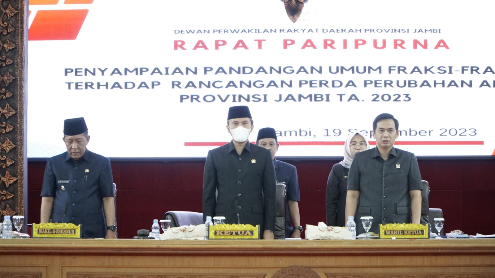 Dewan Pertanyakan Penurunan Pendapatan Daerah pada Ranperda Perubahan APBD Provinsi Jambi 