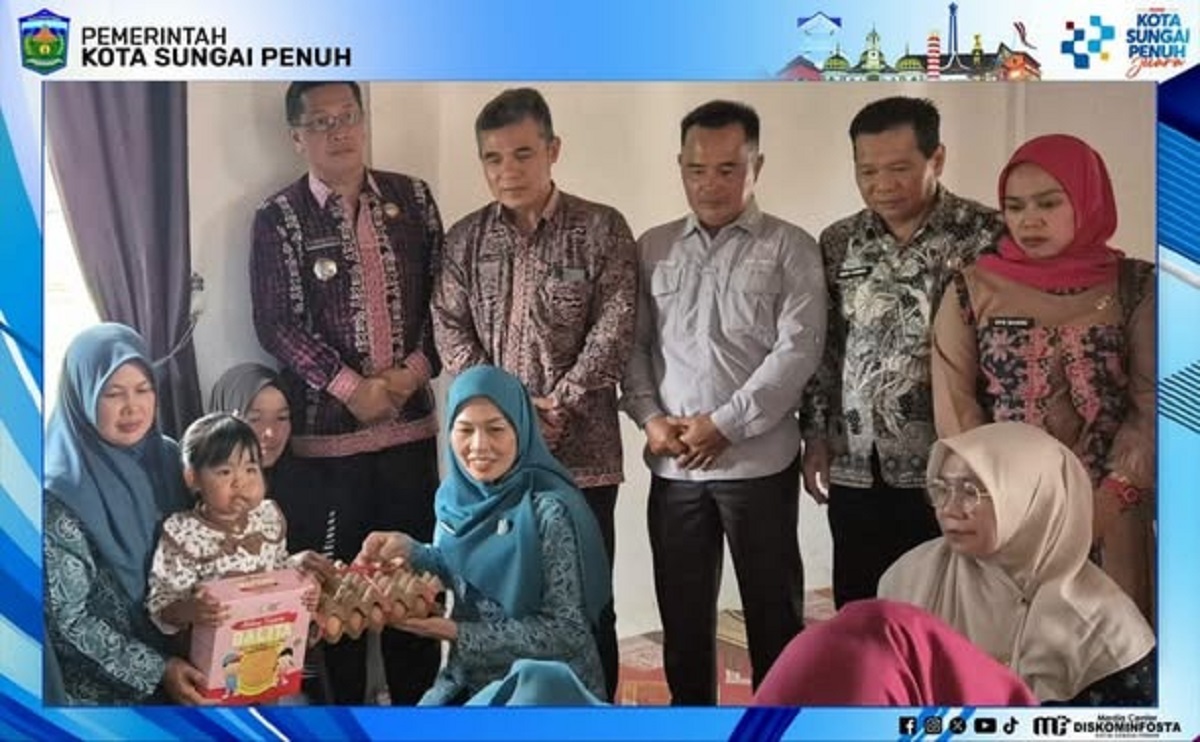 Peduli Generasi Sehat, Sri Kartini Alfin Kunjungi Anak Asuh Bapperida