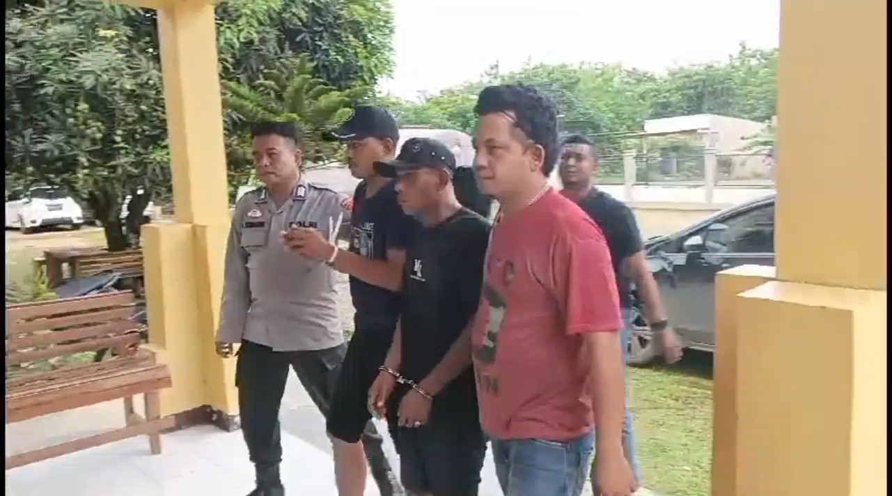 Polsek Tengah Ilir Tangkap 2 Pelaku Penipuan Jual Beli Tanah yang Kabur ke Sumsel