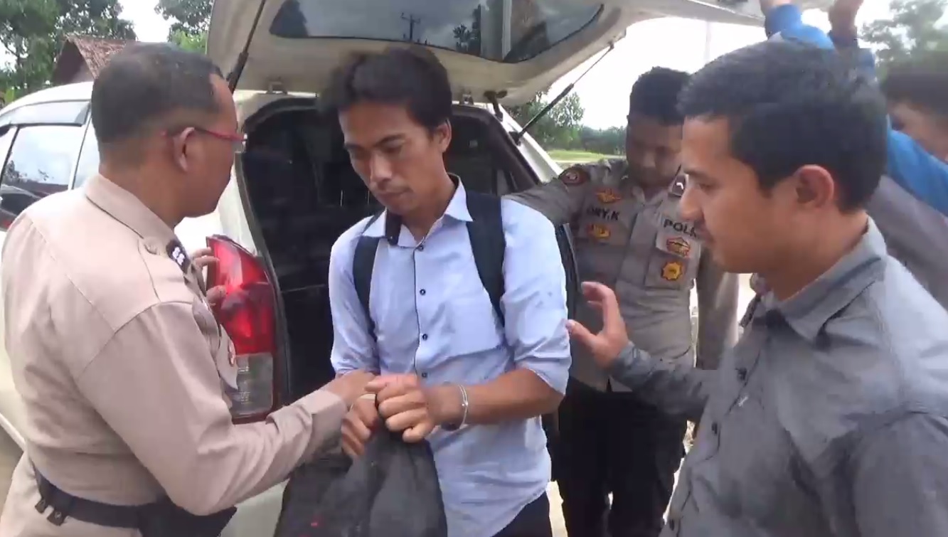 Pukul Istri Hingga Babak Belur, Hariadi Diringkus Polisi Saat Hendak Kabur Ke Aceh