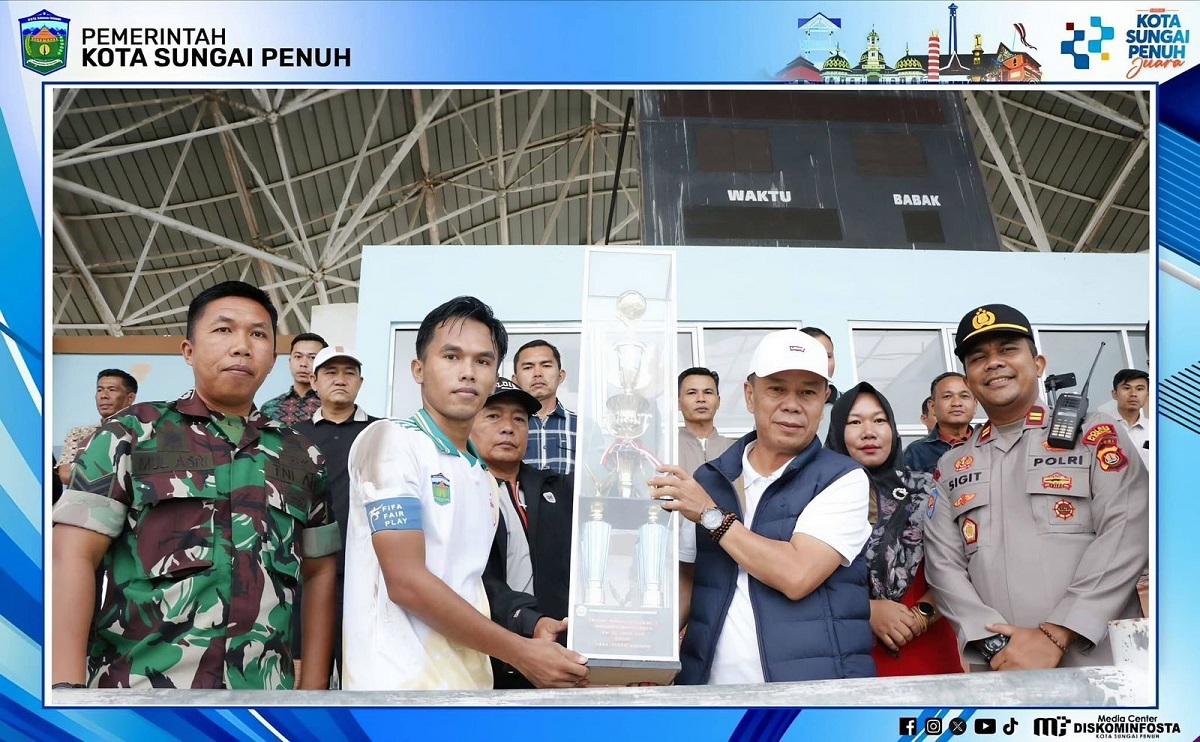 Penutupan PSTK Cup 2026, Sekda Alpian Sampaikan Apresiasi kepada Panitia dan Peserta