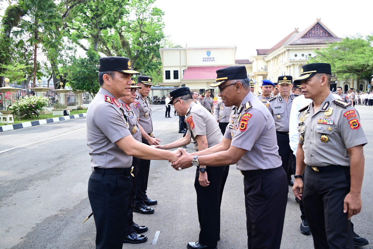 Apel Pagi Personel Polda Jambi, Kapolda Tekankan Kesehatan dan Pelayanan Usai Idul Fitri 1447 H
