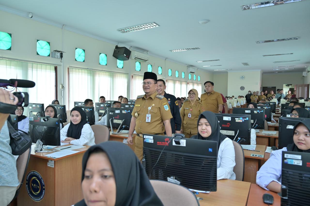 Walikota Jambi Maulana Tinjau Seleksi PPPK, Apresiasi UPT BKN Jambi