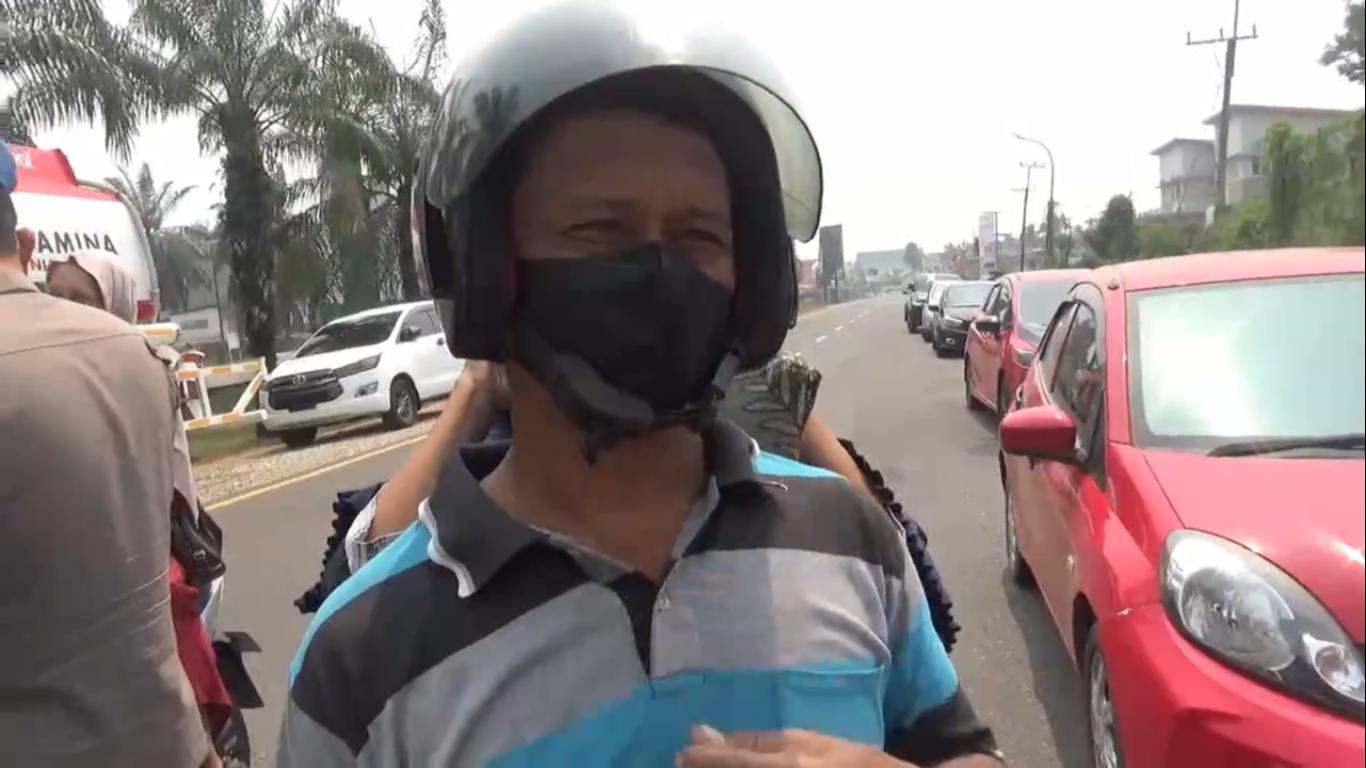 Kabut Asap Selimuti Batang Hari, Aktivitas Warga dan Pengendara Mulai Terganggu