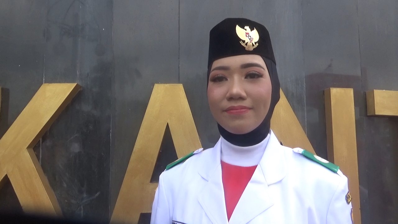 Cerita Pembawa Baki Provinsi Jambi, Putri Berhasil Kalahkan Rasa Gemetar Dalam 2 Minggu