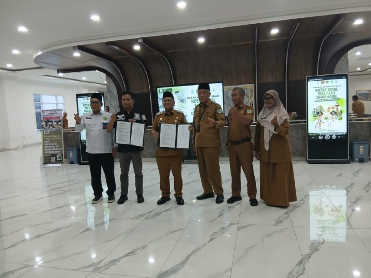 Polda Jambi Dukung Sistem Scan Amal Berbasis Barcode di Kota Jambi, Satgaswil Densus 88 Turut Hadir 