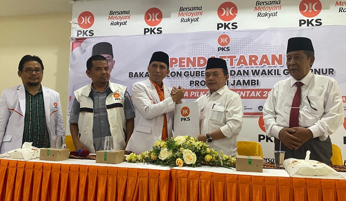 Haris-Sani Daftar PKS, Ketua DPW PKS : Alhamdulillah Kami Kedatangan Tamu Kehormatan