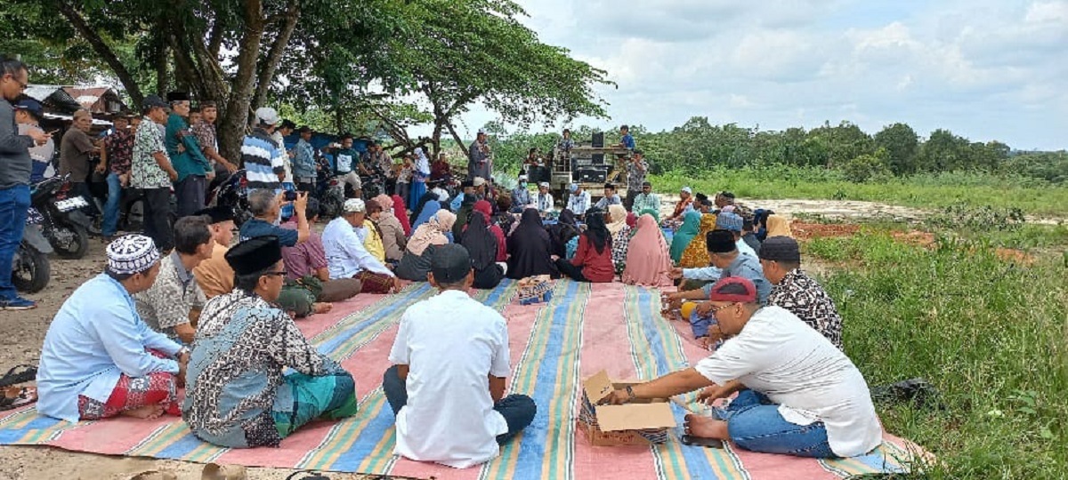 Tolak Pembangunan Stockpile Batubara, Warga Gelar Doa Tolak Balak Bersama 