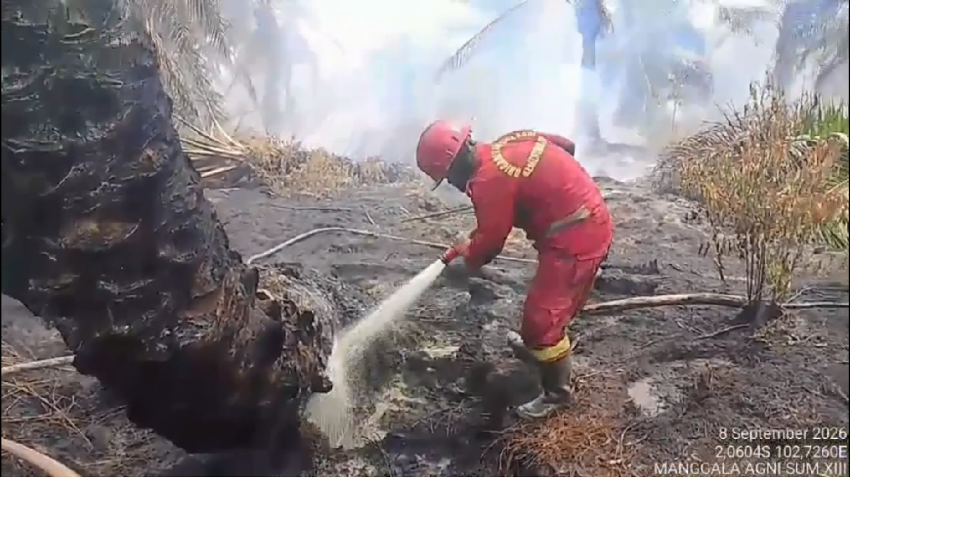 Karhutla Kembali Menghantui Muaro Jambi, Kumpeh dan Sungai Gelam Jadi Titik Rawan
