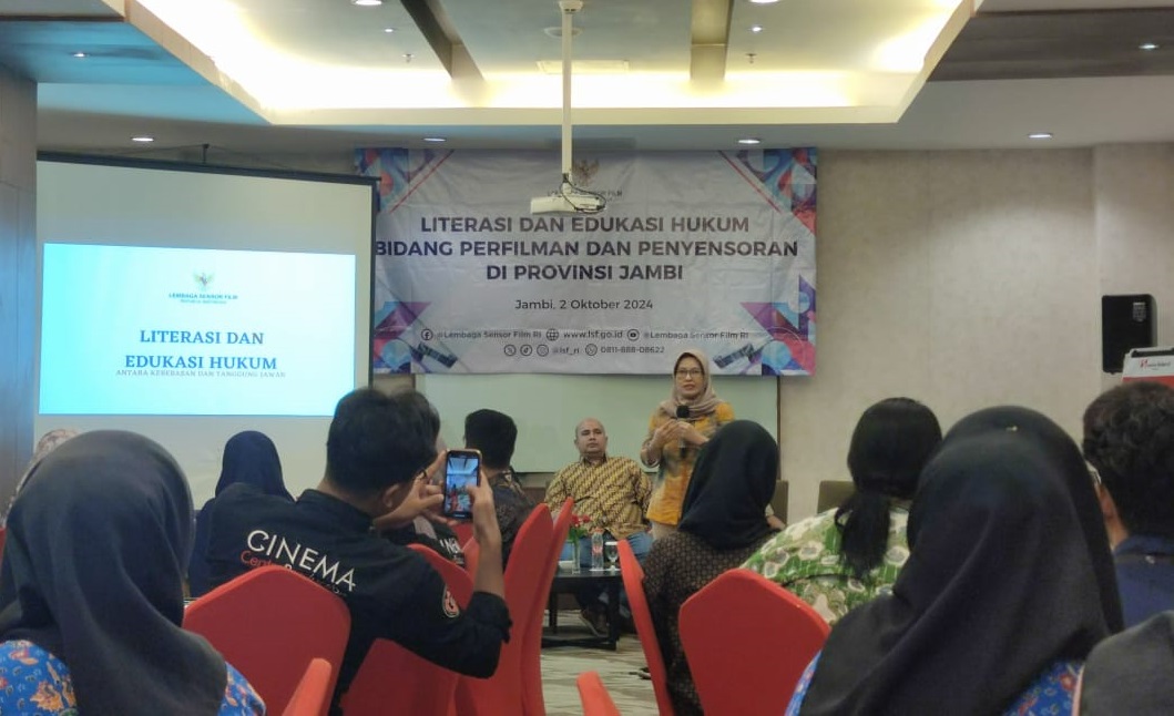 LSF Gelar Literasi dan Edukasi Hukum Bidang Perfilman dan Penyensoran di Provinsi Jambi