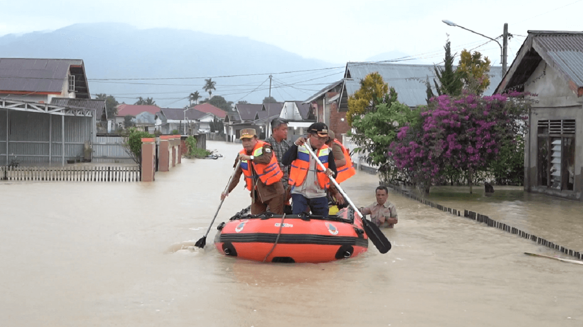 4 Daerah Status Tanggap Darurat Banjir, 3 Daerah Lainnya Tetapkan Siaga Darurat Banjir 