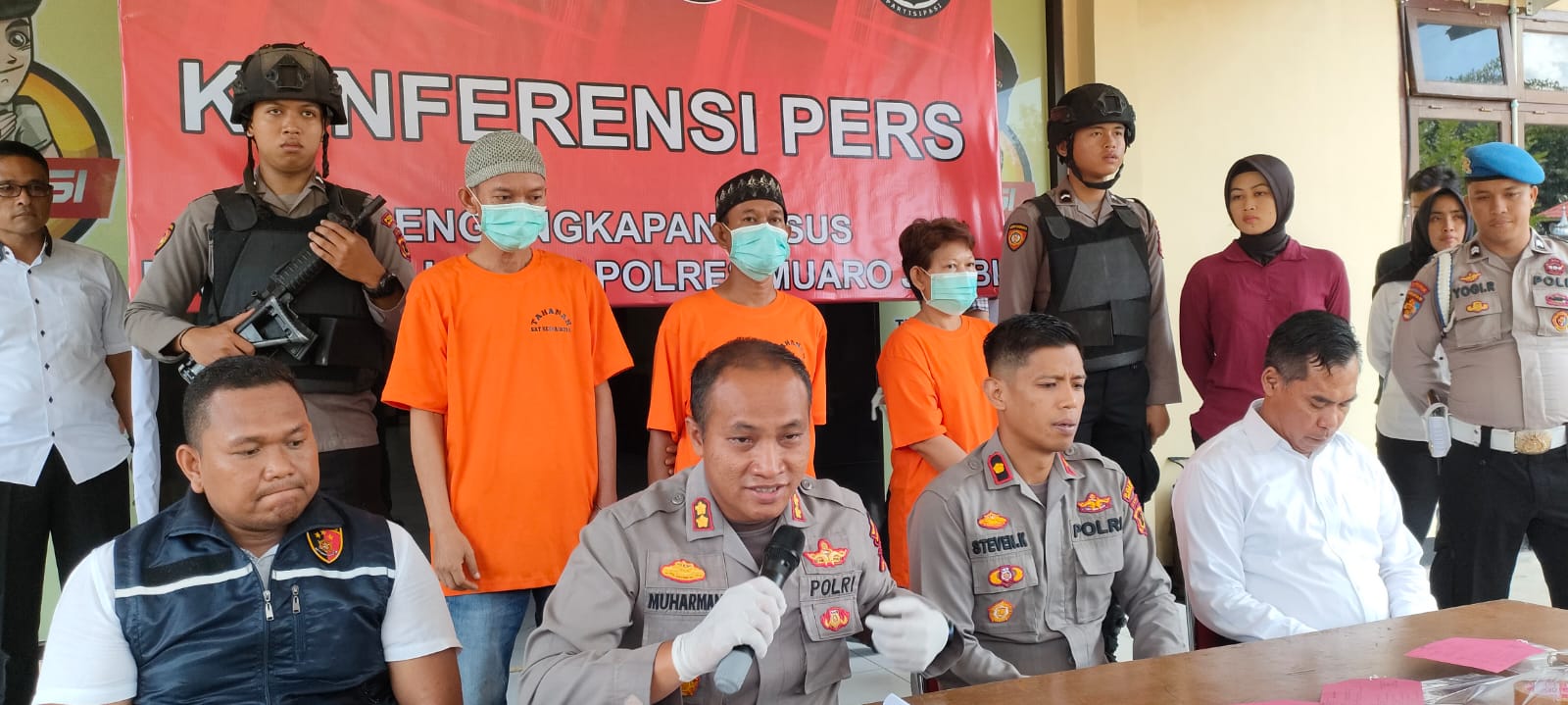 Sat Resnarkoba Polres Muaro Bekuk 3 Kakak Beradik Terlibat Kasus Narkotika, Amankan Sabu Setengah Kilogram Leb