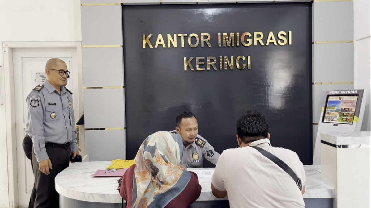 Tiga WNA Dideportasi dari Kerinci Sepanjang 2025