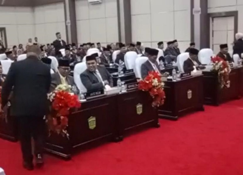 25 Anggota DPRD Kota Sungai Penuh 2024-2029 Dilantik, Ini Dia Pimpinan Sementara