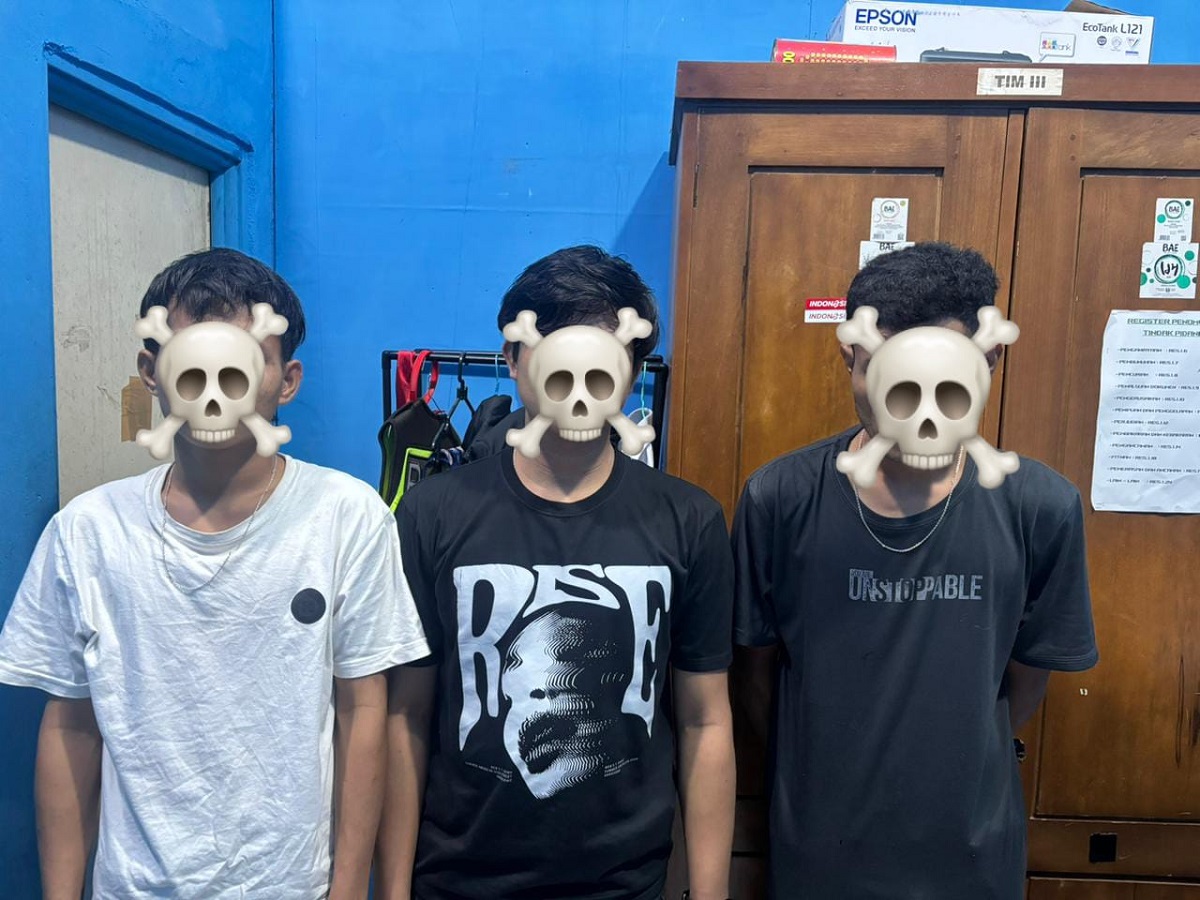 Unit Reskrim Polsek Muara Bungo Amankan Tiga Terduga Pelaku Perampasan