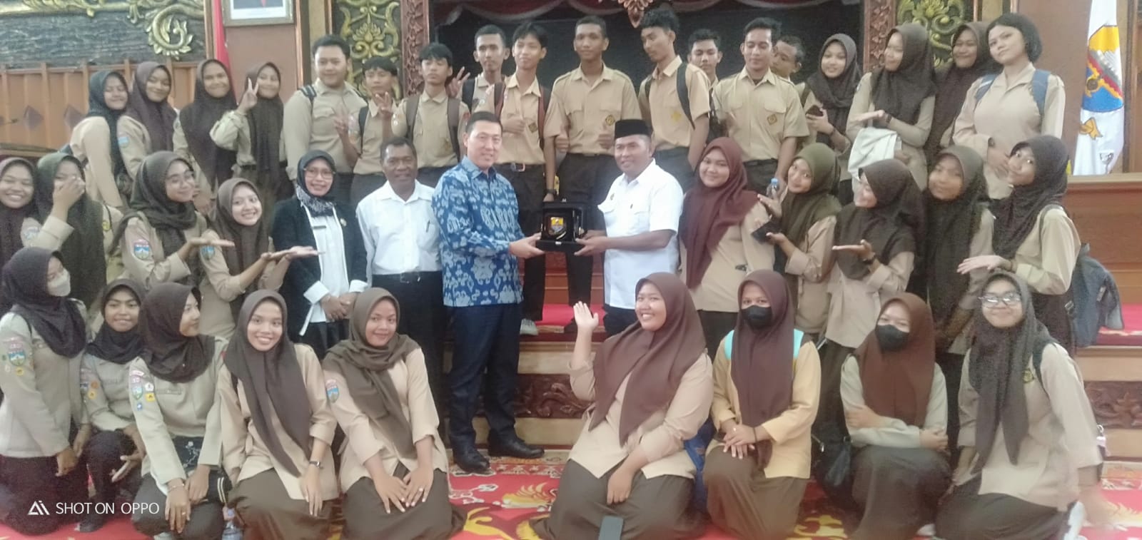 Dorong Mutu Pembelajaran P5, Budiyako Terima Kunjungan Puluhan Pelajar dari SMK PGRI 2 Kota Jambi