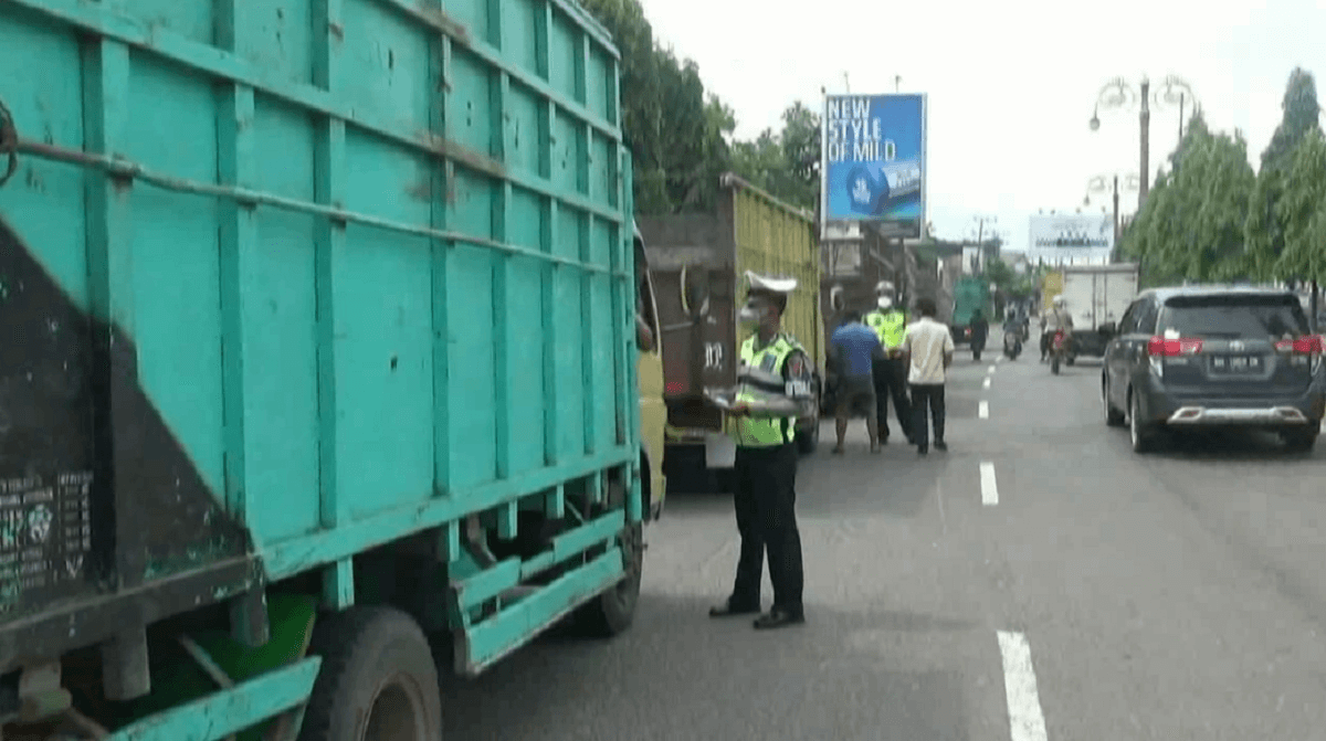 Melanggar Lalu Lintas, 2.972 Unit Kendaraan Ditilang Polisi