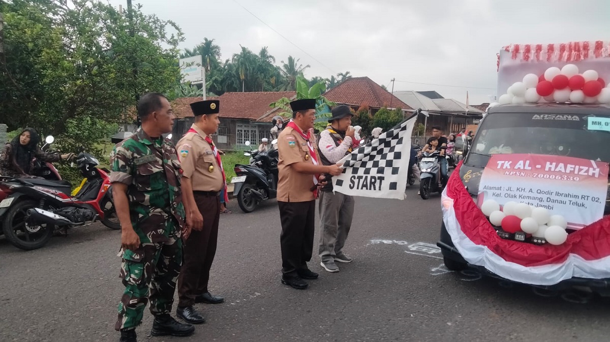 Pawai Pramuka Dan Warisan Tradisi Nasionalisme Warga Kota Sebrang Jambi
