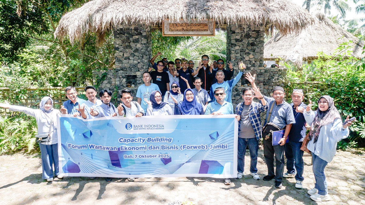 Berikan Pelatihan Dan Jelajah Samsara Living Museum,  BI Jambi Ajak Wartawan ke Bali Ikuti Capasity Building 