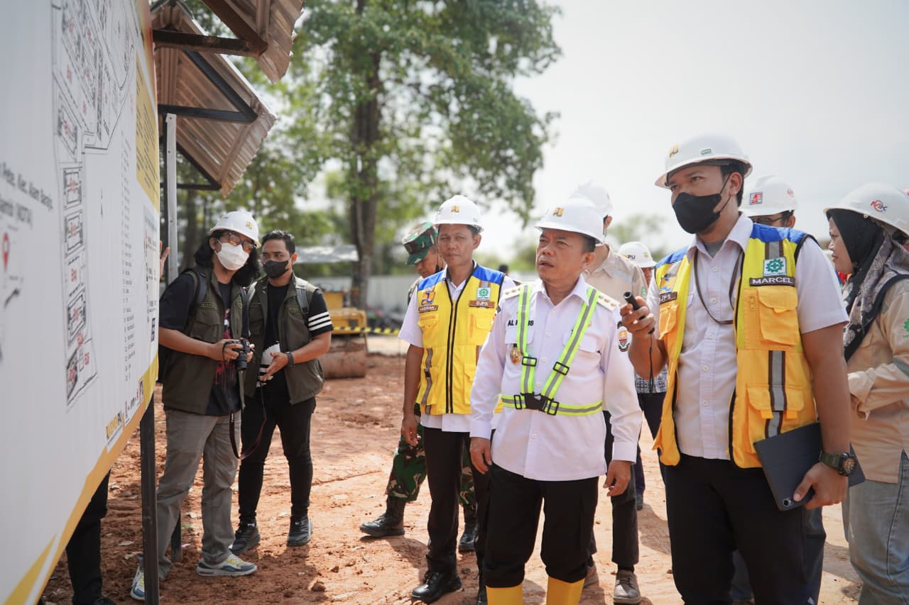 Gubernur Al Haris Pastikan Pembangunan Sekolah Rakyat Bagan Pete Berjalan Sesuai Target