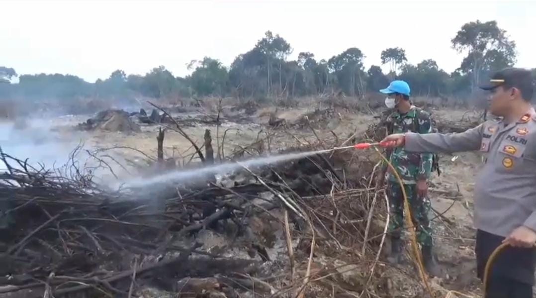 9,5 Hektare Lahan Mineral di Bahar Selatan Ludes Dilahap Api