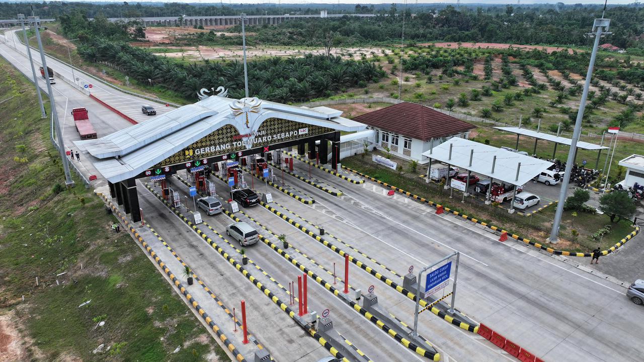 Long Weekend Imlek di Tol Sumatera, Hutama Karya Catat Volume Kendaraan Naik 41,21 Persen