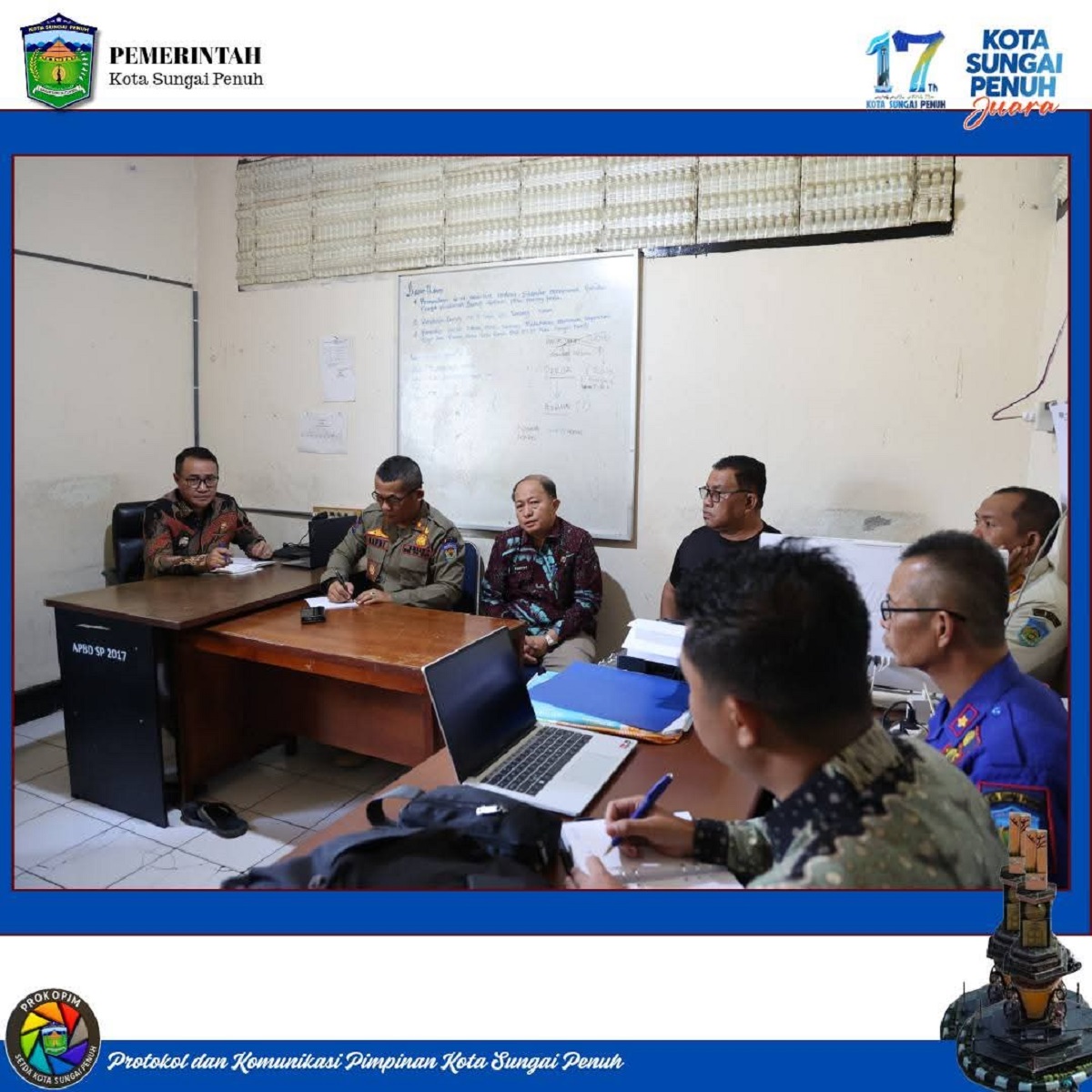 Wako Alfin Sidak Pol PP dan Damkar,  Cek Kedisiplinan & Kesiapan Pengamanan Lebaran