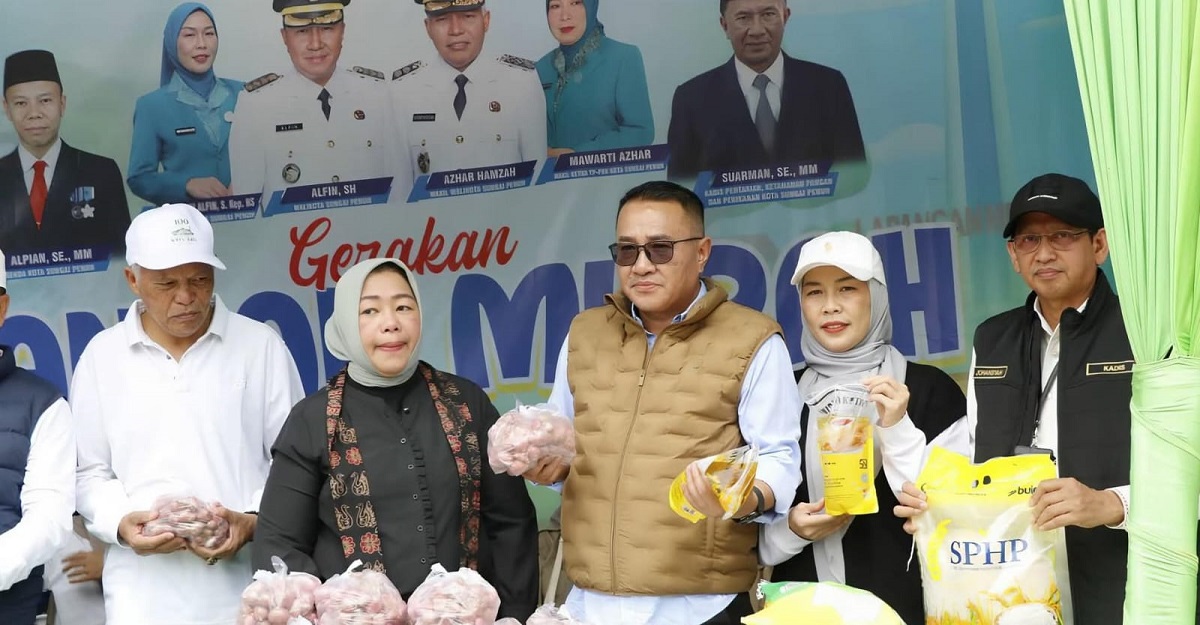 Ringankan Beban Warga Jelang Ramadhan, Gerakan Pangan Murah Digelar di Sungai Penuh