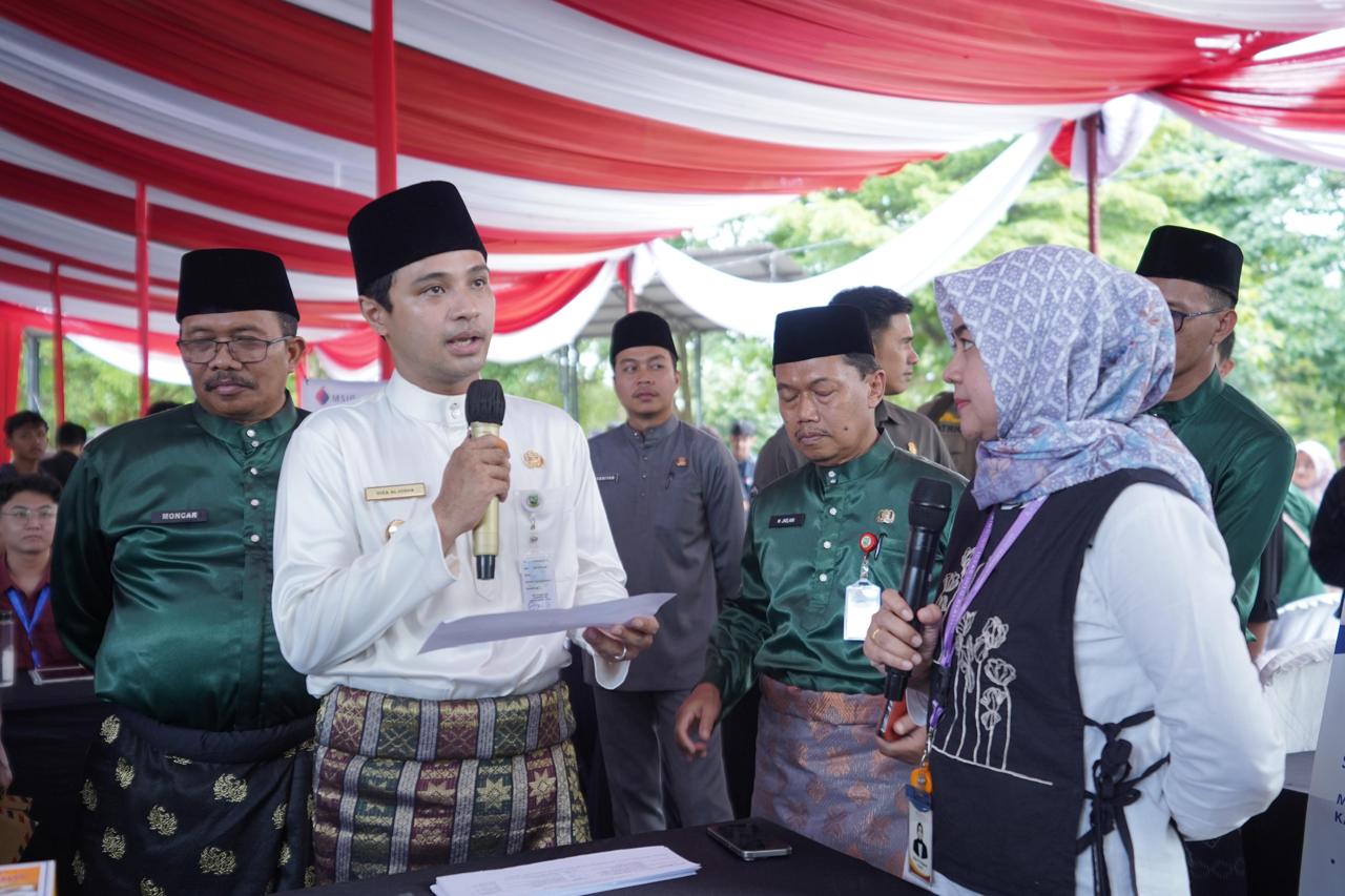 Wawako Diza Buka Job Fair Kota Jambi Bahagia :