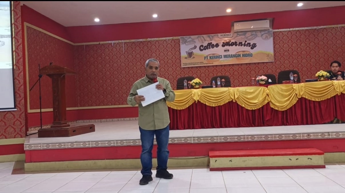 Pihak PLTA  Klarifikasi Isu Penyusutan Danau Kerinci