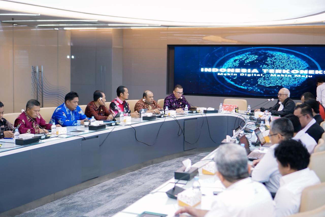 Kadis Kominfo Provinsi Jambi Pimpin Rombongan Diskominfo Kabupaten/Kota Audiensi ke Komdigi RI