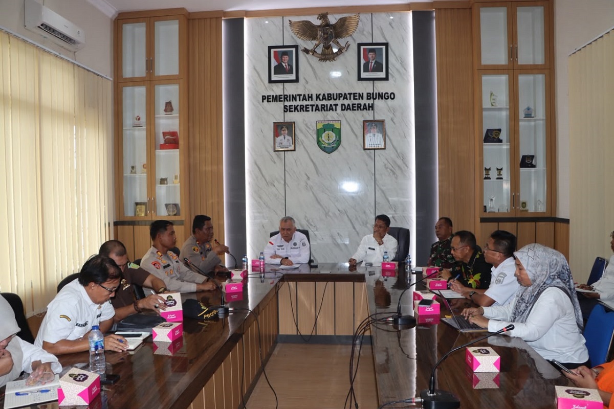 Waspada Karhutla, Bungo Perkuat Kesiapsiagaan dan Pemantauan Wilayah Rawan