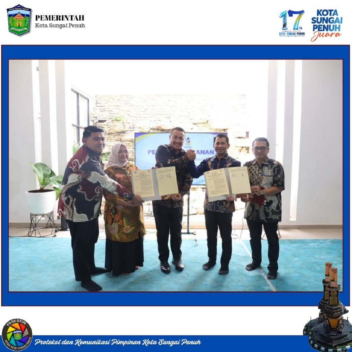 Pemkot Sungai Penuh - Unaja Jalin Kerja Sama Perkuat Pengembangan SDM Daerah