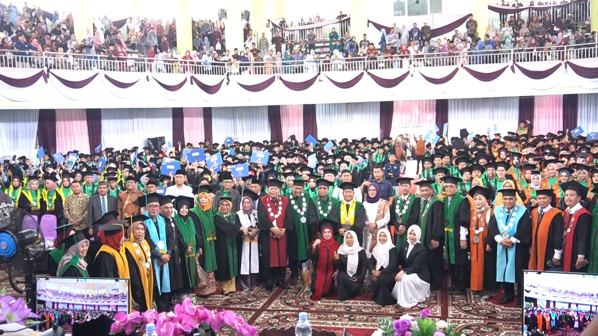 Wisuda Sarjana Ke-68, UIN STS Jambi Luluskan 1640 Wisudawan