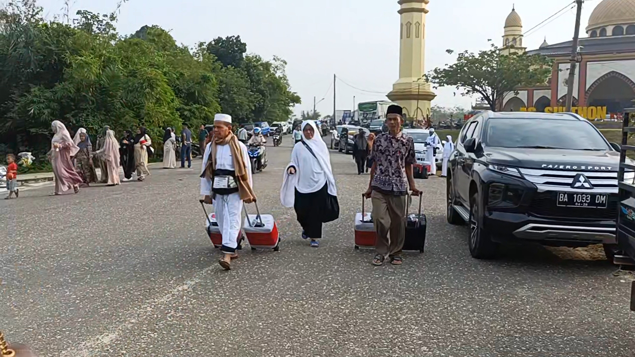 Satu Orang Jema’ah Haji Sarolangun Tak Bisa Ikut Pulang Bersama Rombongan 