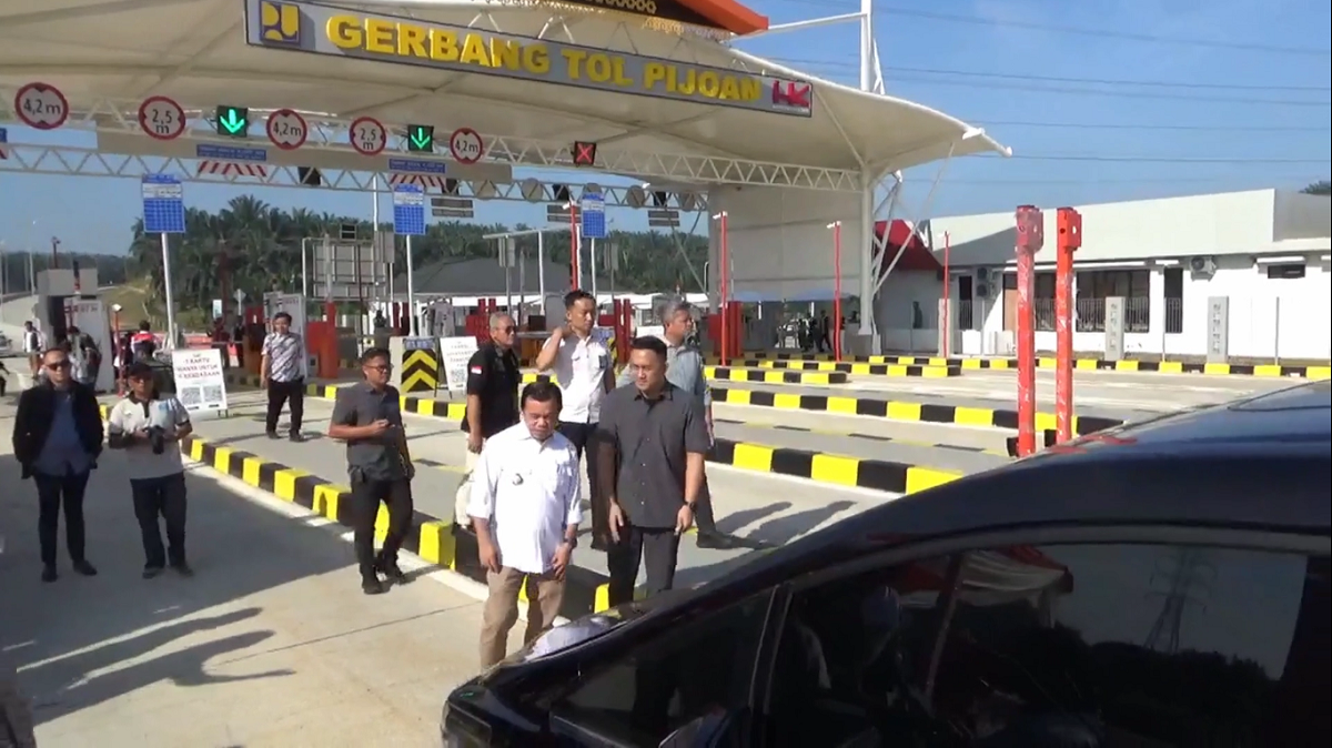 Gubernur Jambi Resmikan Tol Tempino–Pijoan Sepanjang 18,49 KM