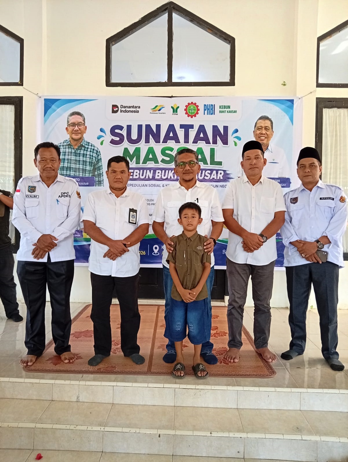 Kebun Bukit Kausar PTPN IV Regional IV Sunat Massal 50 Anak 