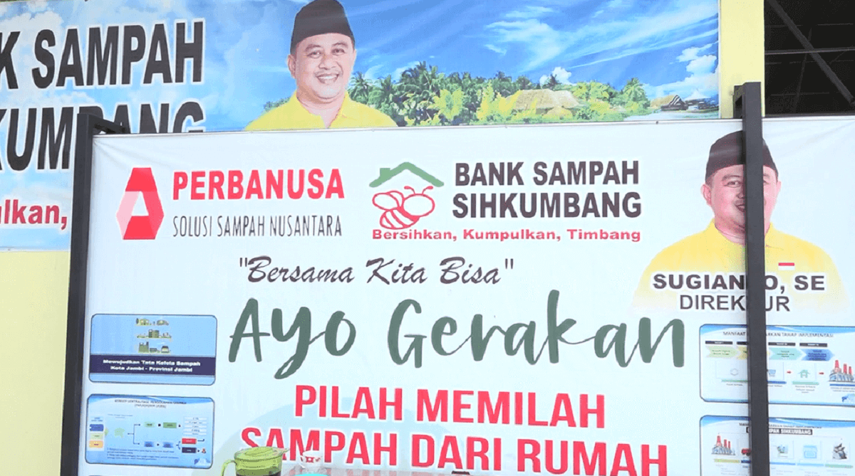 Bank Sampah 'Sihkumbang' Resmi Beroperasi di Kota Jambi