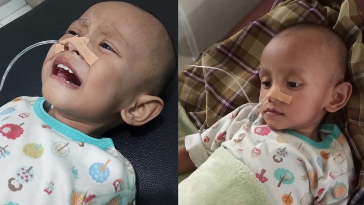 Balita 2 Tahun Asal Pondok Tinggi Berjuang Melawan Sakit, Keluarga Tak Mampu Biayai Pengobatan