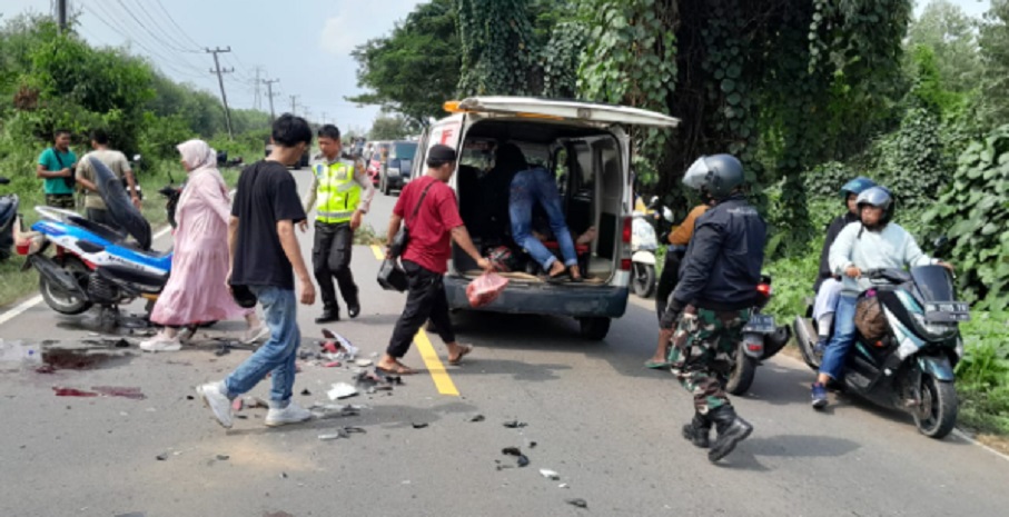 Kecelakaan di Jalan Lintas WKS, Pengendara Scoopy Tewas