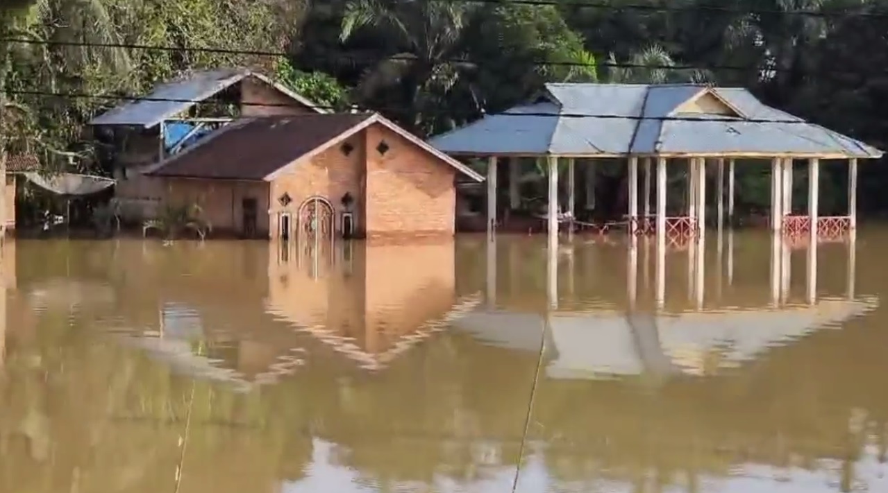 Sudah 6 Hari, 4 Desa di Kecamatan Pauh masih Terendam Banjir