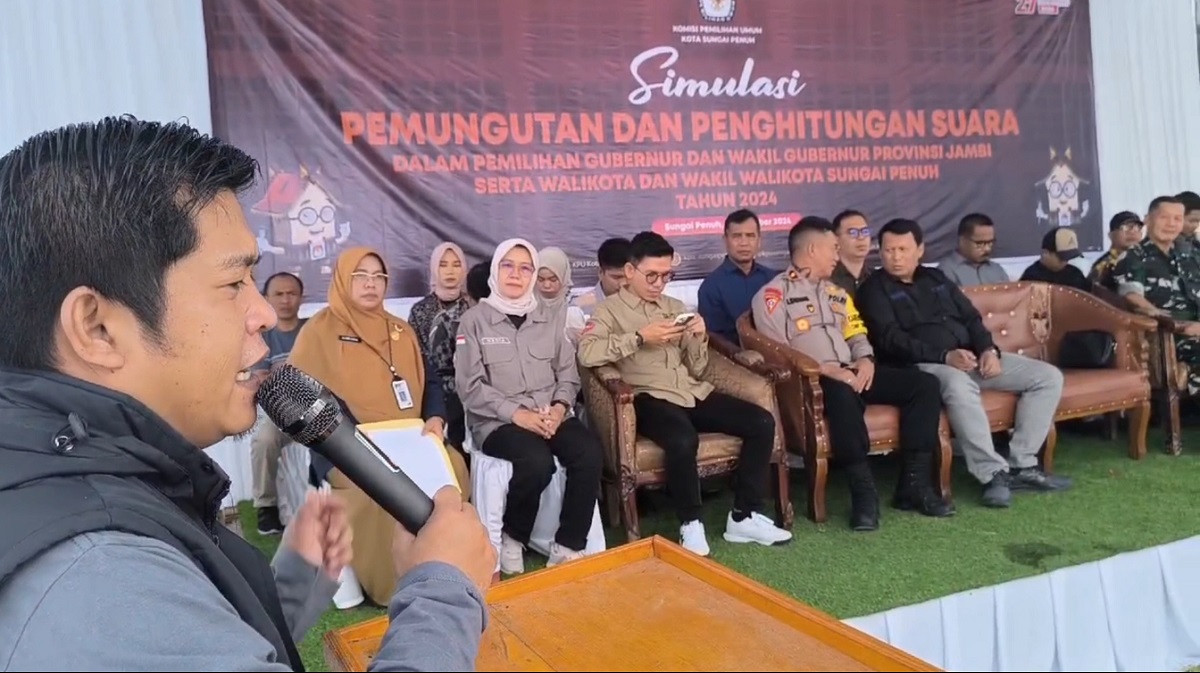 KPU Sungai Penuh Antisipasi Bencana Saat Pemungutan Surat Suara