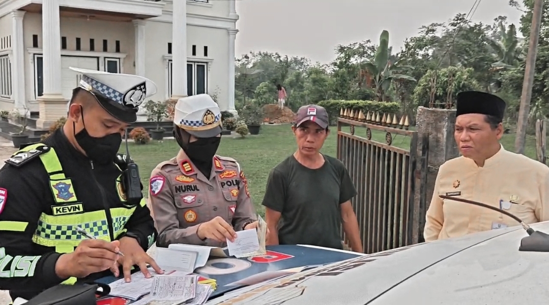 Langgar Jam Operasional, Sejumlah Truk Batu Bara Ditilang di Sarolangun
