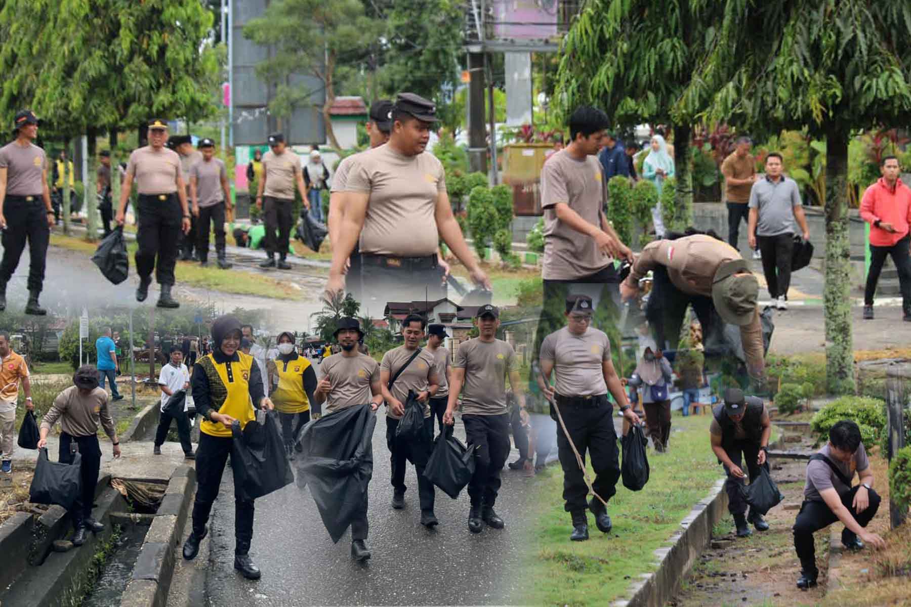 Kurve Massal, Polres Batang Hari kerahkan Ratusan Personil