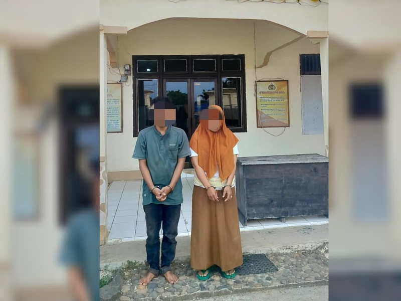 Sedang Pesta Sabu di Rumah, Polsek VII Koto Amankan Sepasang Bukan Pasutri. Salah Satunya Berstatus ASN