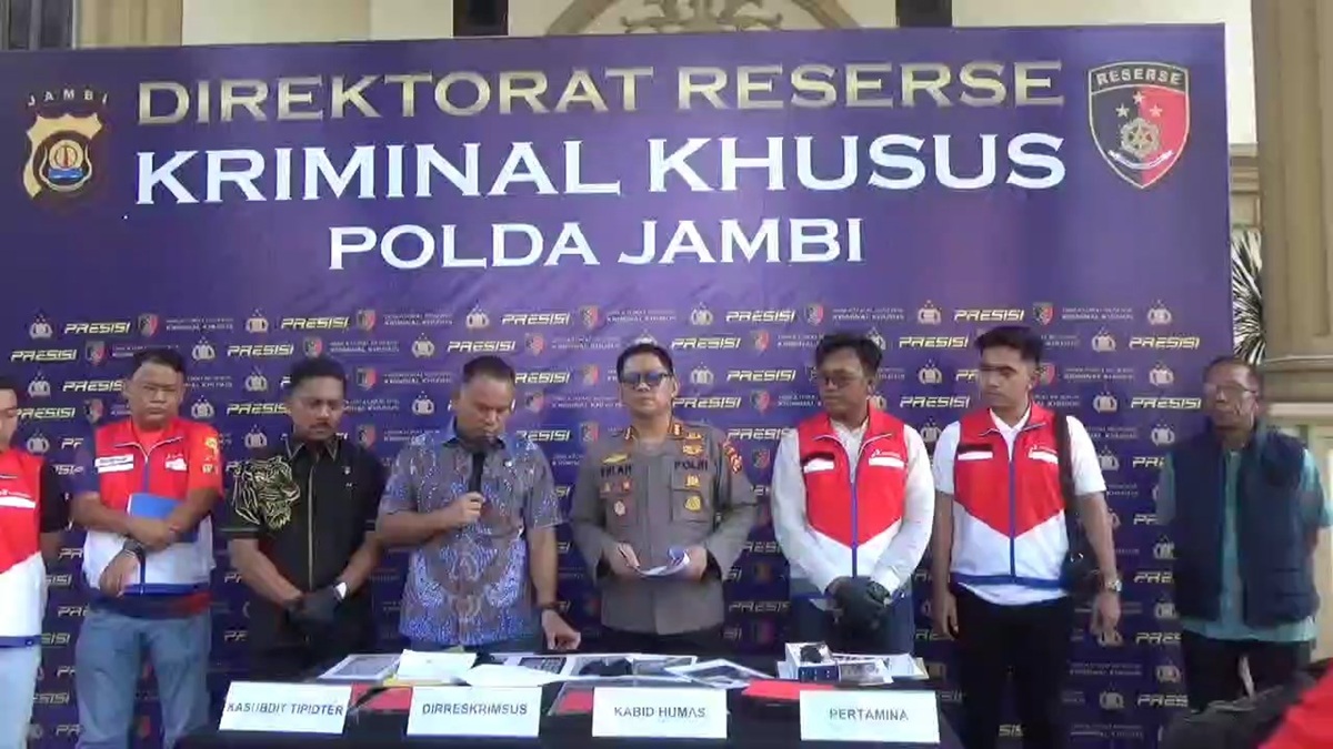 Polda Jambi Bongkar Praktik Pelangsiran Solar Subsidi di SPBU Bungo, Diduga Melibatkan Operator