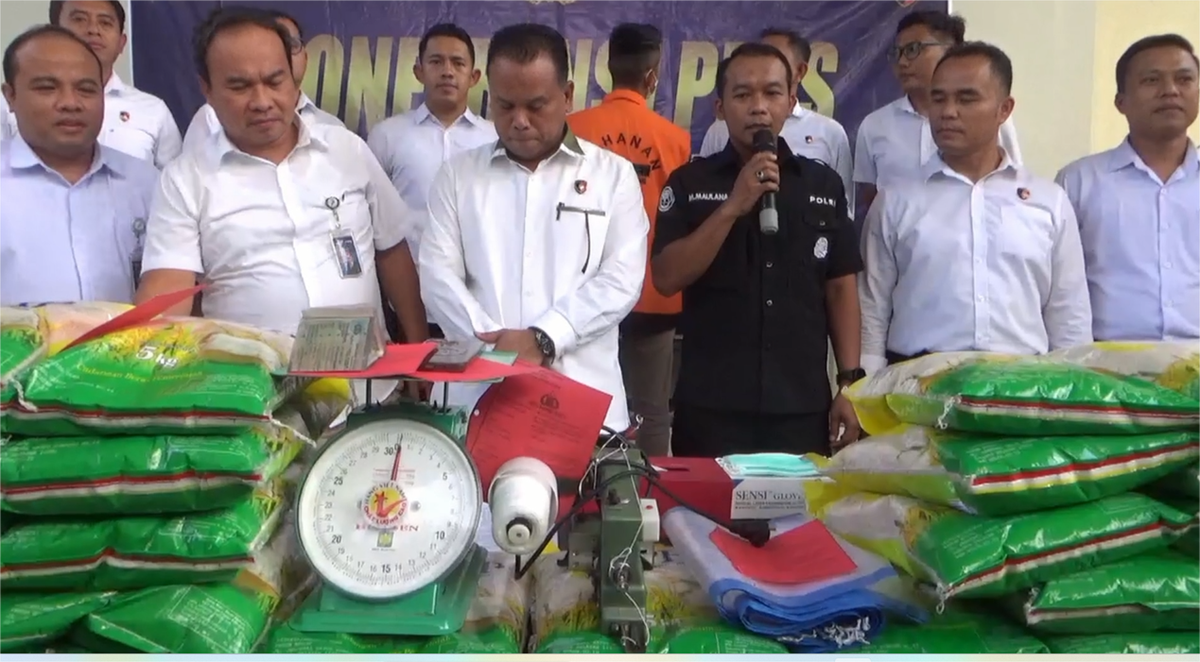 Polda Jambi Bongkar Kasus Pemalsuan Karung Beras SPHP, Pelaku Sudah 6 Kali Beraksi