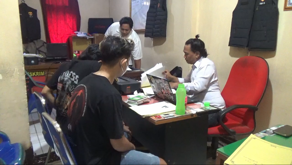 Dua Pelaku Curanmor Jelutung Ditahan, Namun Korban Cabut Laporan